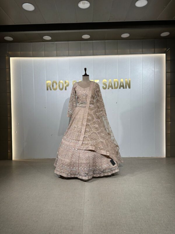 GOLD CRYSTAL LEHENGA