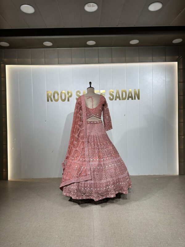 BLUSH RED LEHENGA
