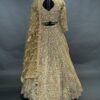 GOLD CRYSTAL LEHENGA
