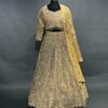 GOLD CRYSTAL LEHENGA