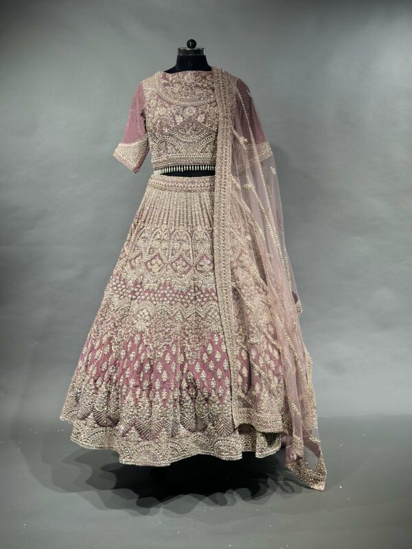 LUXURY VELVET LEHENGA