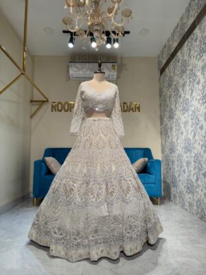 Ethereal Elegance Semi-Bridal Lehenga